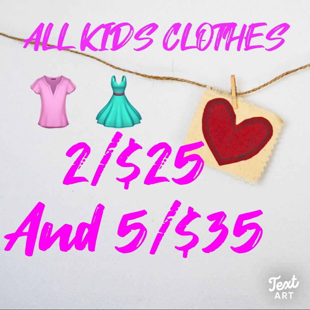 Kids sale